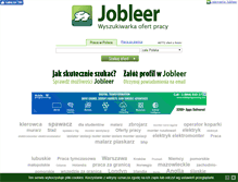 Tablet Screenshot of praca-za-granica.jobleer.pl